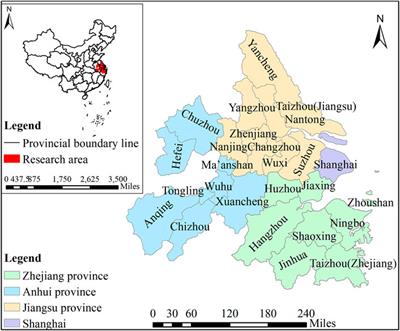 Spatial Correlation Network of Water Use in the Yangtze River Delta Urban Agglomeration, China